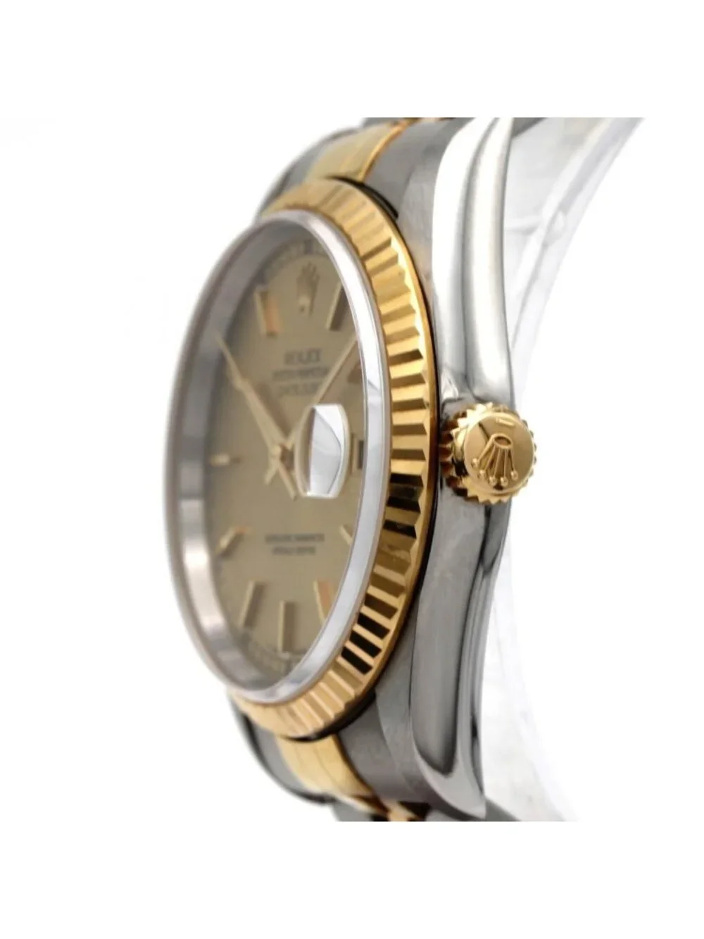Rolex Datejust Stainless Steel Yellow Gold Automatic